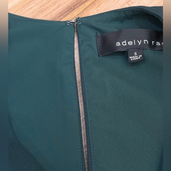 Adelyn Rae Tollie Knit Bow Top Size Small   Emerald Green - Picture 3 of 10